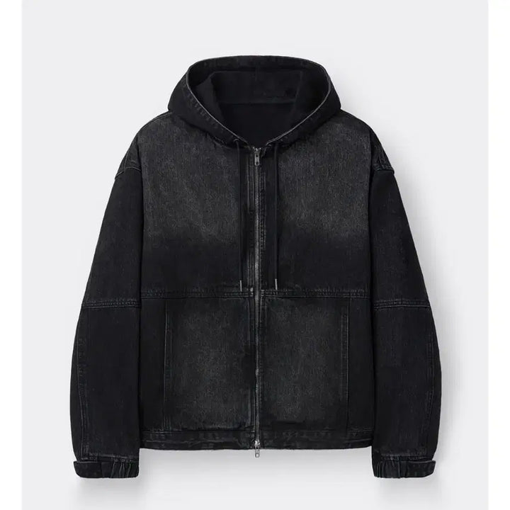 [BUNJANG] Customellow 26ss Denim Hooded Zip-Up Jacket / 26ss 커스텀멜로우 데님 후드집업 자켓