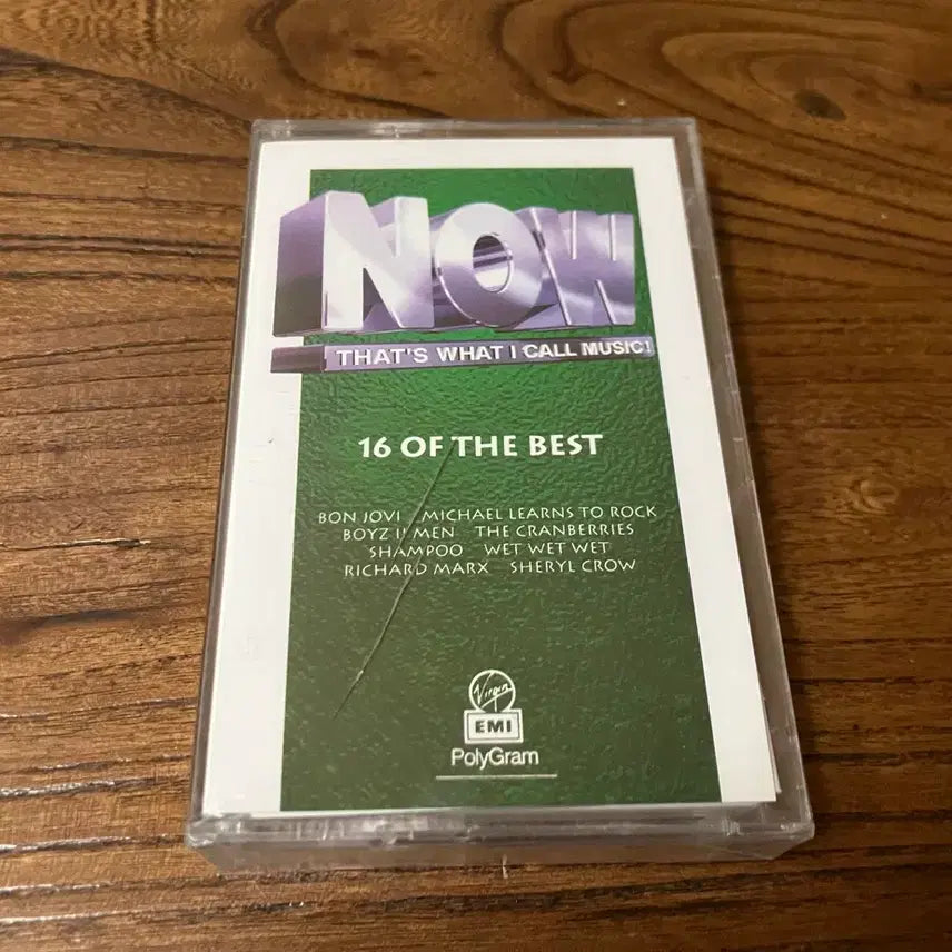 [BUNJANG] NOW Compilation Album Vol. 1 Cassette Tape (1990s) / 90년대 나우 NOW 1집 팝 컴필레이션 앨범 미개봉 카세트테이프