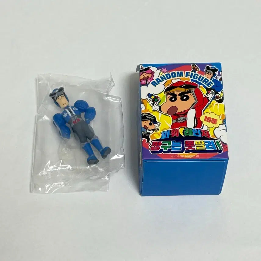 [BUNJANG] Crayon Shin-chan Power Rangers Figure / 짱구는 못말려 파워레인저 피규어