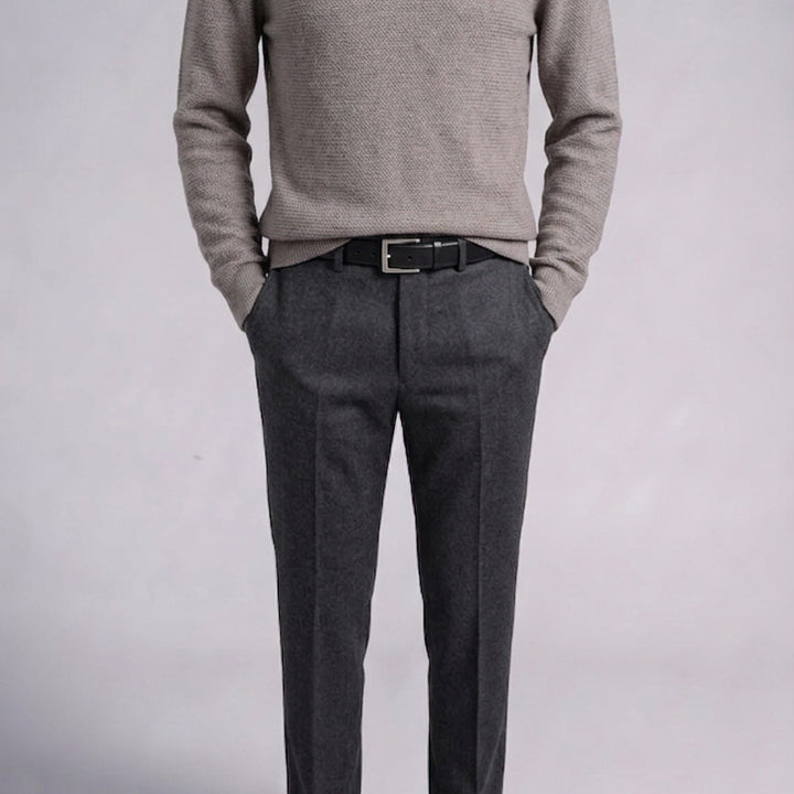 [BUNJANG] And Z by ZIOZIA Wool Cashmere Turtleneck Sweater / 지오지아 AndZ/앤드지 모카베이지 울캐시미어 터틀넥 스웨터 니트/100