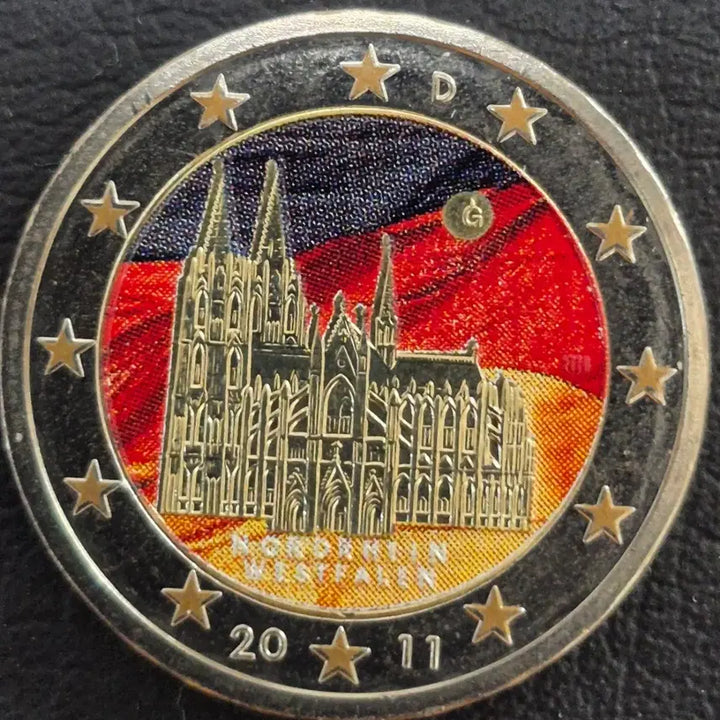 [BUNJANG] 2011 Germany 2 Euro Commemorative Coin North Rhine-Westphalia / 2011년 독일 2유로 기념주화 노르트라인베스트팔렌