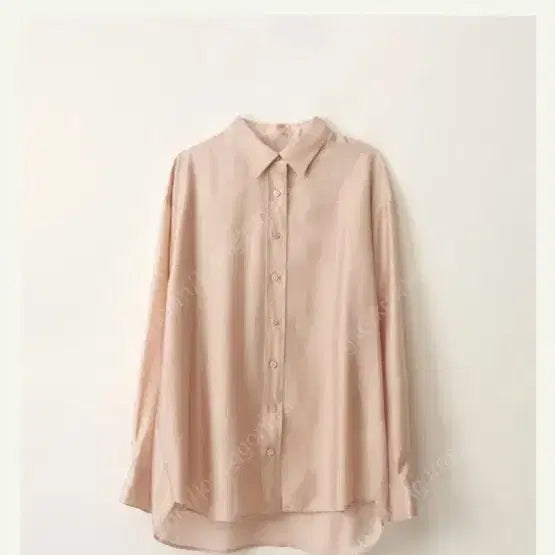 [BUNJANG] Sienne Sheer Shirt Glass Peach / 시에 니스 시어 셔츠 글라스 피치 오리진