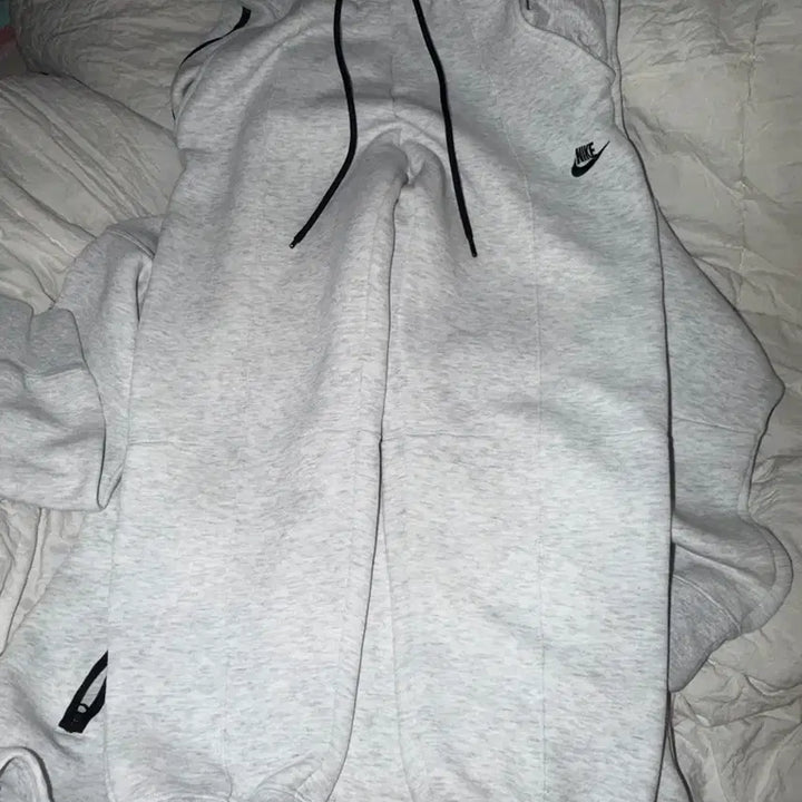 [BUNJANG] Nike Tech Fleece Training Set - Light Grey / 나이키 테크 플리스 트레이닝 세트 라이트그레이