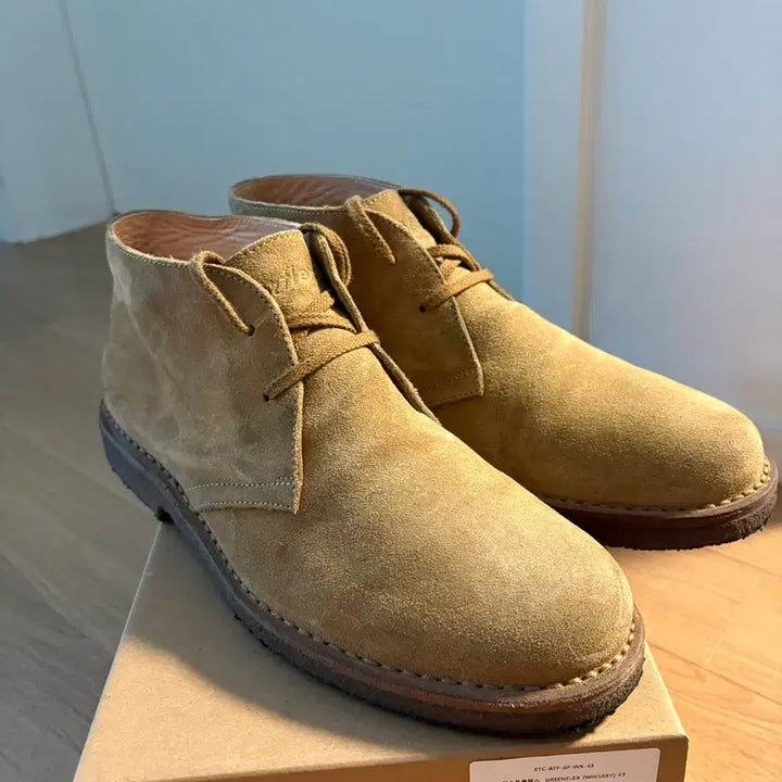 [BUNJANG] Astorflex Greenflex 001 Whiskey Leather Boots Size 43 / 아스토플렉스 그린플렉스 001 - 위스키