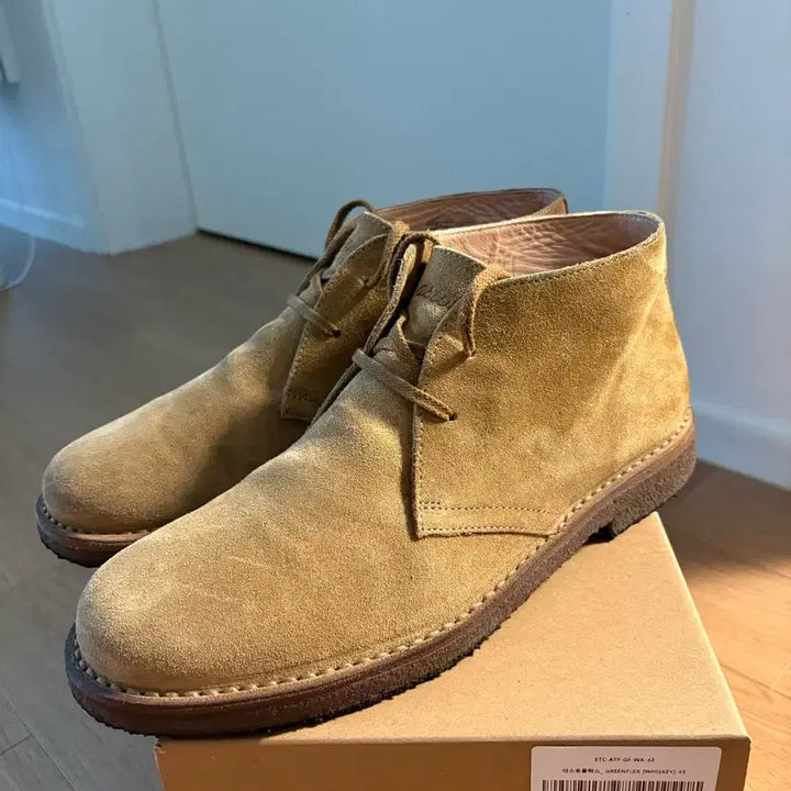 [BUNJANG] Astorflex Greenflex 001 Whiskey Leather Boots Size 43 / 아스토플렉스 그린플렉스 001 - 위스키