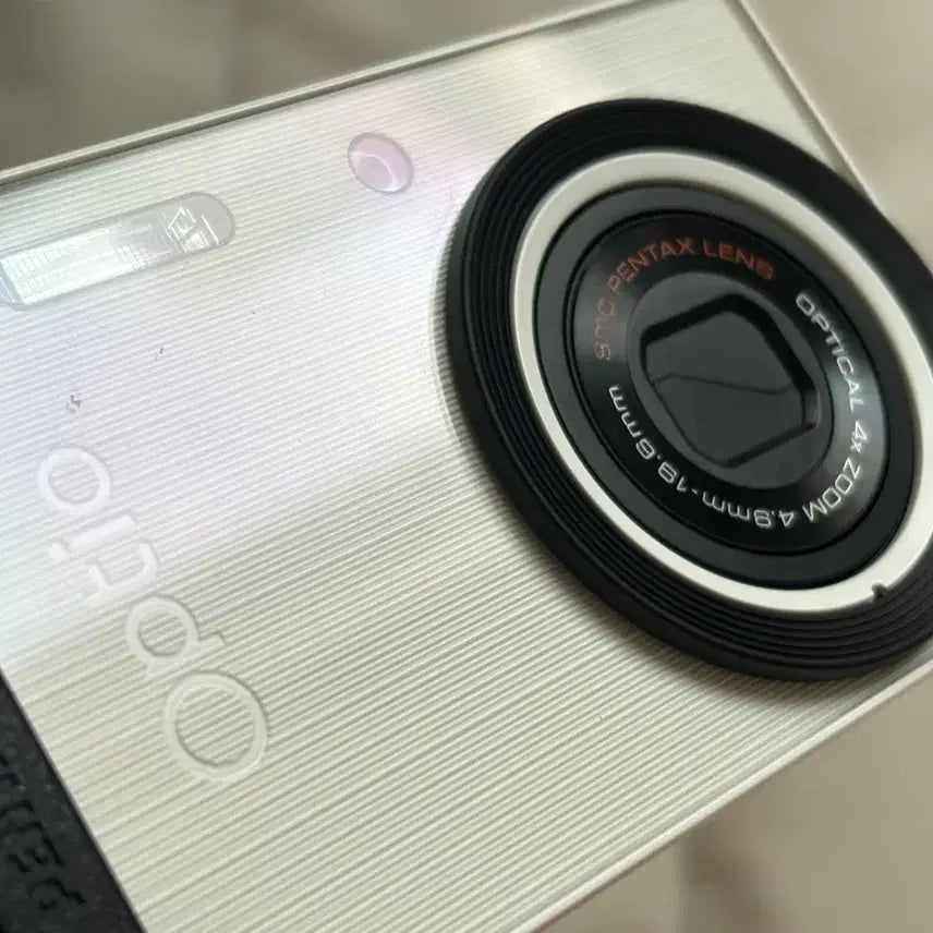[BUNJANG] Pentax Optio RS1500 Digital Camera White Full Set / 펜탁스 옵티오 RS1500 화이트 풀세트