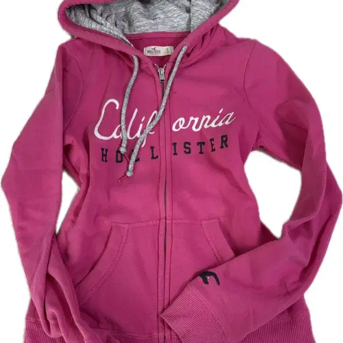 [BUNJANG] Hollister Zip-Up Hoodie / 홀리스터 후드집업
