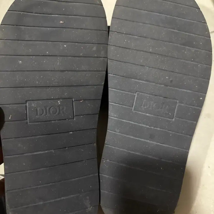 [BUNJANG] Dior Oblique Aqua Slide Sandals / 디올 오블리크 슬리퍼 265~270 백화점구매 영수증(박스) 풀상태