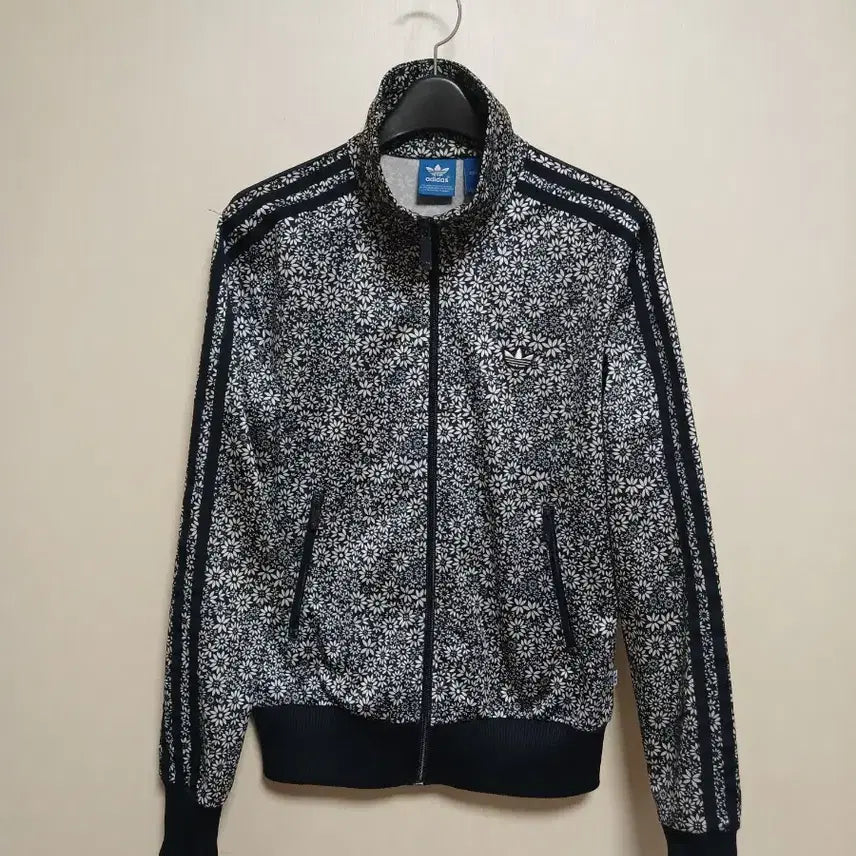 [BUNJANG] Adidas Flower Pattern Track Jacket 90 / 아디다스 플라워 패턴 트랙 자켓 90