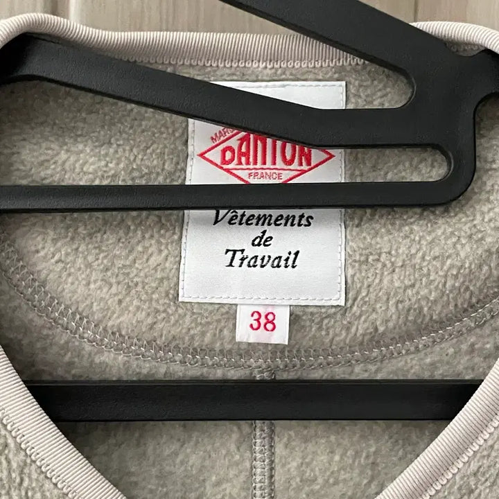 [BUNJANG] DANTON Fleece Cardigan Ivory Size 38 / DANTON (단톤) 플리스 가디건 아이보리 (38)
