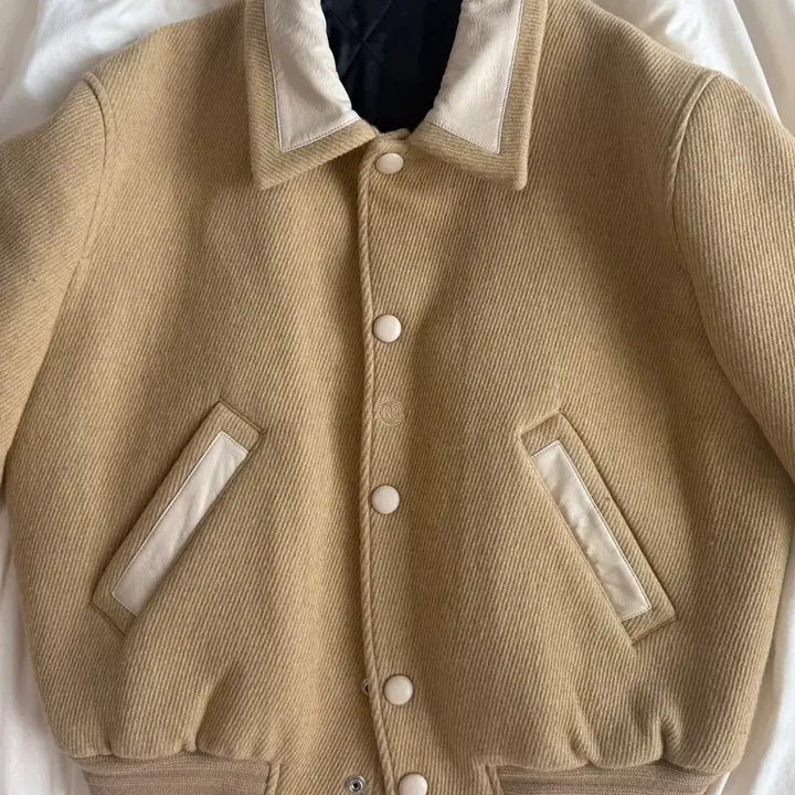 [BUNJANG] Recto Varsity Jacket (M) / 렉토 바시티 자켓(M)