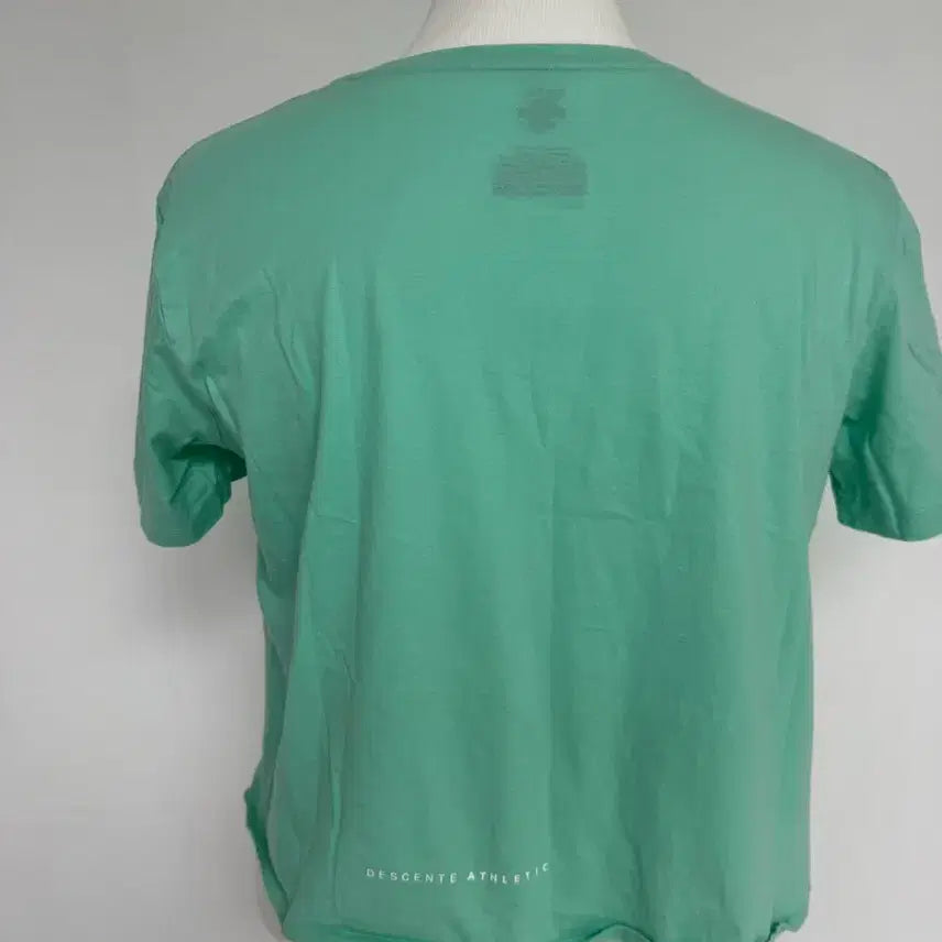 [BUNJANG] Descente Mint Short-Sleeve Cropped T-Shirt / 데상트 민트 반팔 크롭 티셔츠 정품