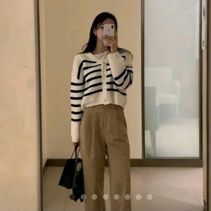 [BUNJANG] Pin Tuck Beige Wide Pants / 핀턱 베이지 와이드 팬츠