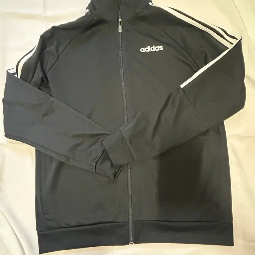 [BUNJANG] Adidas 3-Stripes Training Jacket Black XL / 아디다스 삼선 트레이닝 자켓 블랙 XL (132)