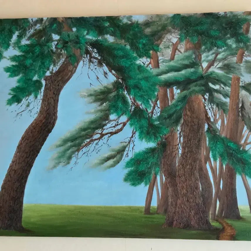 [BUNJANG] Pine Tree Oil Painting / 소나무그림  유화