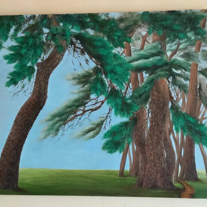 [BUNJANG] Pine Tree Oil Painting / 소나무그림  유화