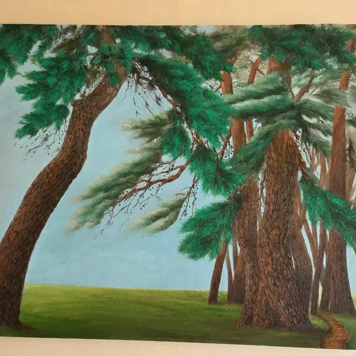 [BUNJANG] Pine Tree Oil Painting / 소나무그림  유화