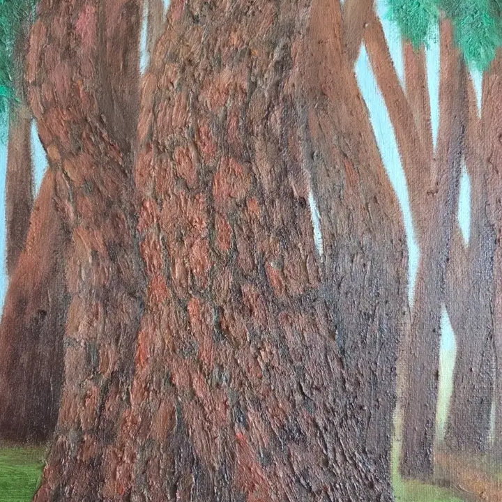 [BUNJANG] Pine Tree Oil Painting / 소나무그림  유화