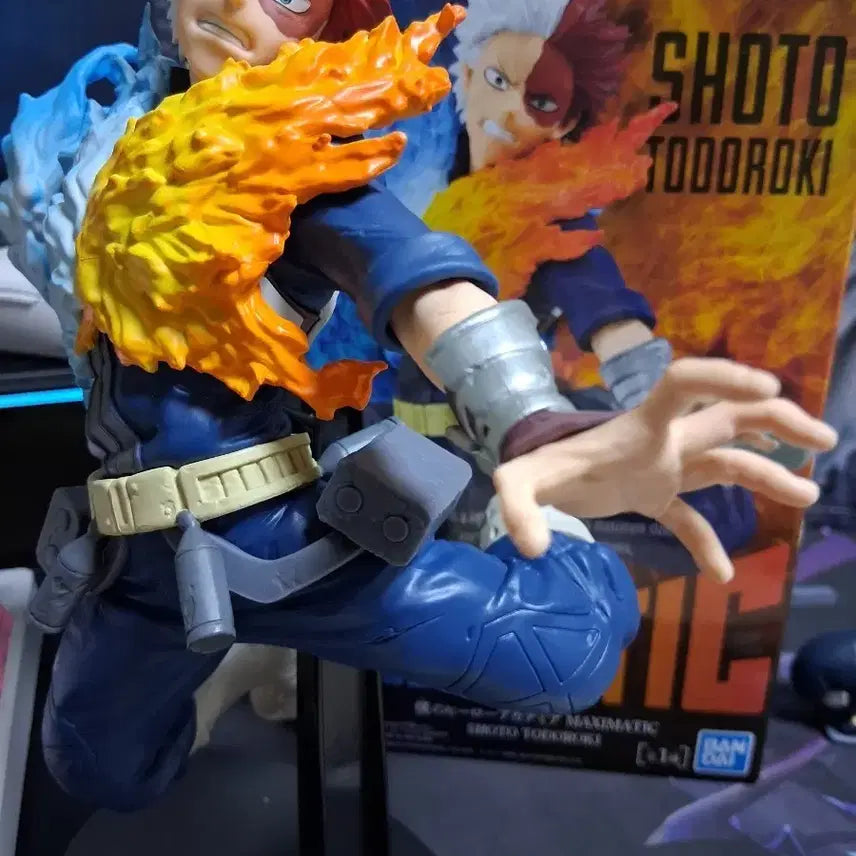 [BUNJANG] My Hero Academia Shoto Maximatic Figure (Unsealed) / 나히아 쇼토 Maximatic 피규어 [개봉품]