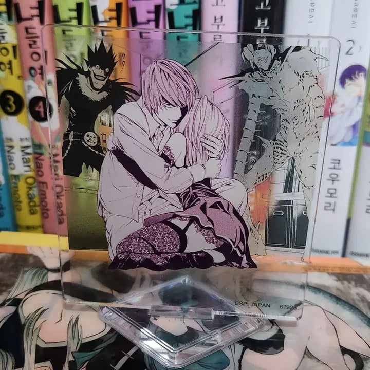 [BUNJANG] Death Note Kuji Acrylic Standee L &amp; Light / 데스노트 아크릴 판매