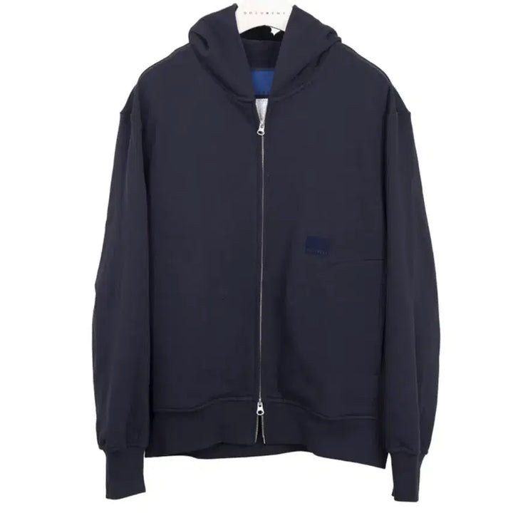 [BUNJANG] Document Navy Hooded Zip-Up Jacket L Size / 도큐먼트 네이비 후드집업 L사이즈 판매