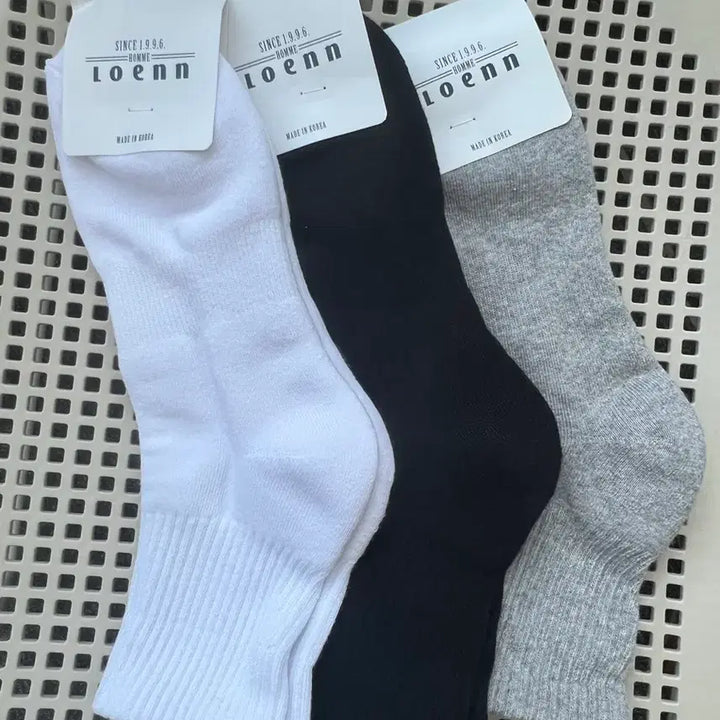 [BUNJANG] Premium Korean Cushion Sports Socks (Long, Mid, Ankle) / 국산 두꺼운바닥 쿠션 스포츠양말 장목 중목 발목