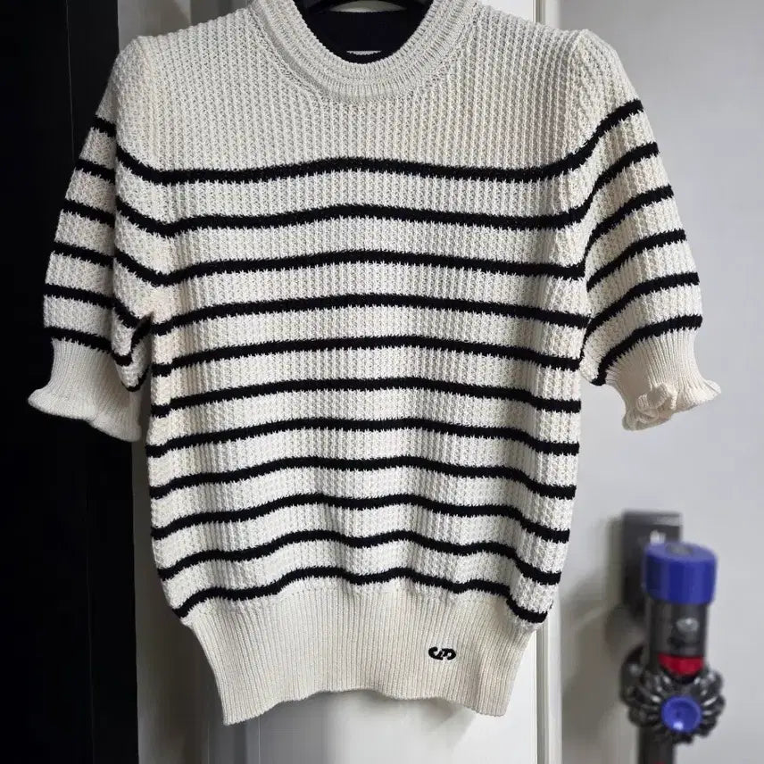 [BUNJANG] Hansome Formstudio Knit Short Sleeve Top / 한섬 폼스튜디오 니트 반팔