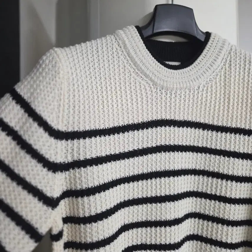 [BUNJANG] Hansome Formstudio Knit Short Sleeve Top / 한섬 폼스튜디오 니트 반팔
