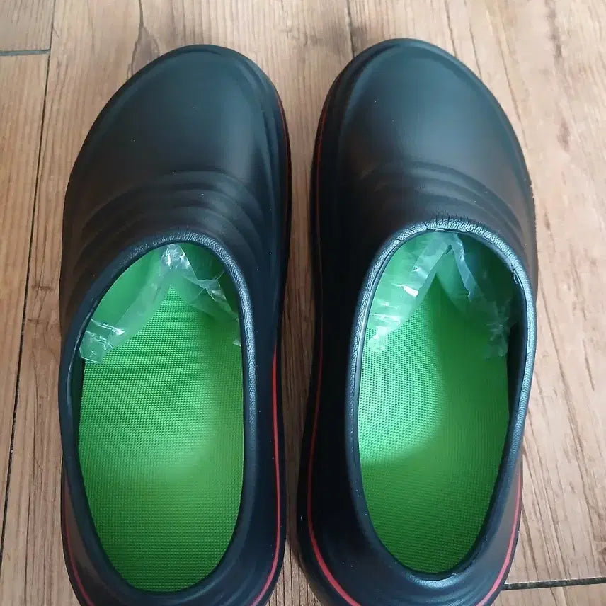 [BUNJANG] Black Non-Slip Kitchen Shoes (Size 250-60) / 검정색 미끄럼방지 주방화/조리화(250~60)