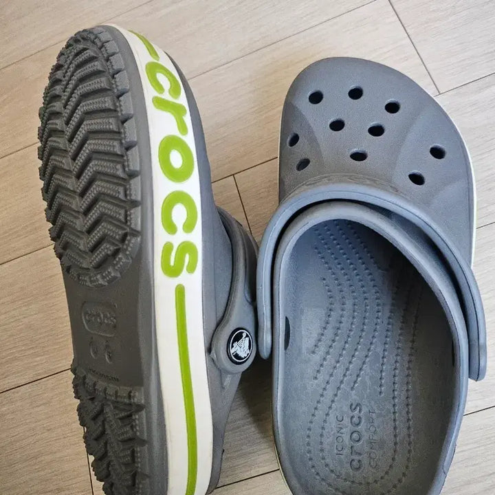 [BUNJANG] Crocs Bayaband Clog Grey 225 / 크록스 바야밴드 클로그 그레이 225