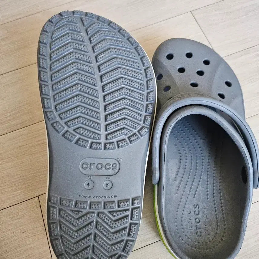 [BUNJANG] Crocs Bayaband Clog Grey 225 / 크록스 바야밴드 클로그 그레이 225