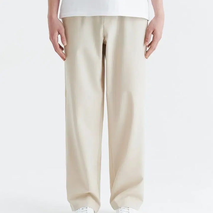 [BUNJANG] HUR LOVES ART Semi Wide Banding Slacks / (새상품)후러브스아트 세미 와이드 밴딩 슬랙스 [정가 54,000원]정가