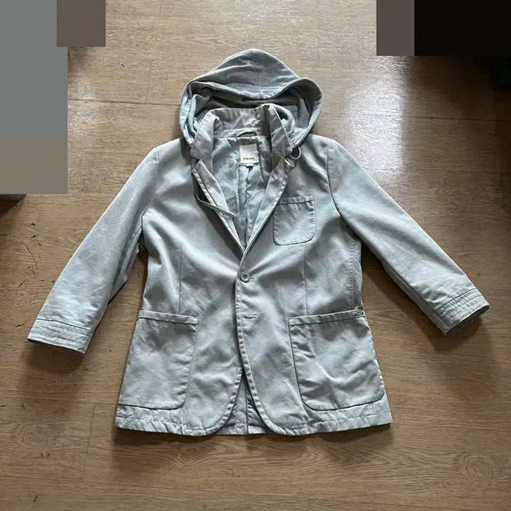 [BUNJANG] DIESEL 7-Sleeve Hooded Jacket L / DIESEL 디젤 봄가을용 7부 후드자켓 L사이즈 정품