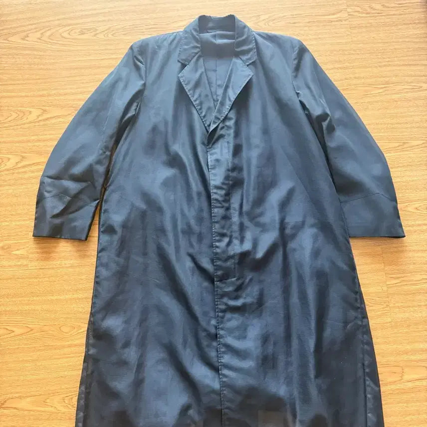 [BUNJANG] Avant-garde Gothic Black Organza Coat / 오간자 블랙 코트 아방가르드 고딕
