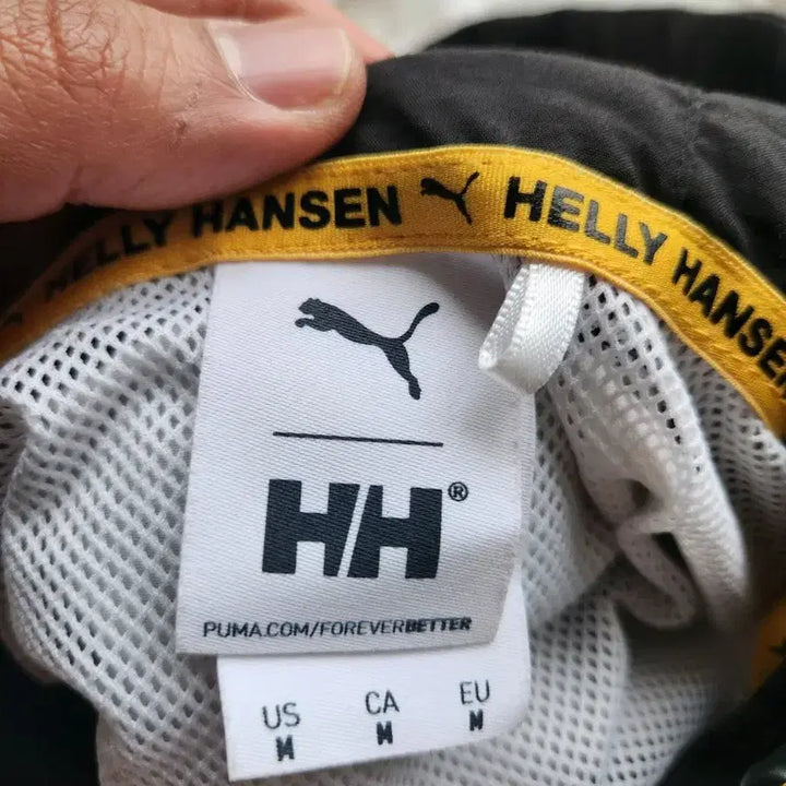 [BUNJANG] Puma x Helly Hansen Colorblock Windbreaker Anorak (M) / 푸마x헬리한센 윈드브레이커 아노락 M
