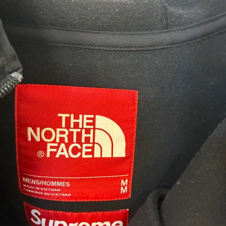 [BUNJANG] Supreme x The North Face S Logo Fleece Jacket Black M / 슈프림 X 노스페이스 S 로고 후리스 자켓 블랙 M