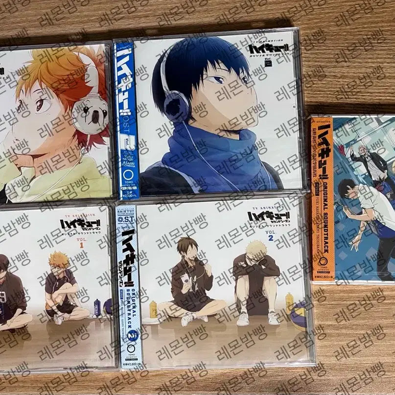 [BUNJANG] Haikyuu!! Original Soundtrack CD (Sealed) / 하이큐 OST CD 미개봉