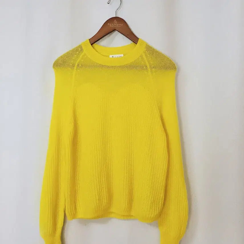 [BUNJANG] It Misha Mohair Wool Knit Free Size / (새제품)잇미샤 양모 모헤어니트 free