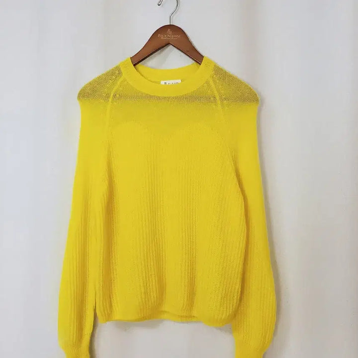[BUNJANG] It Misha Mohair Wool Knit Free Size / (새제품)잇미샤 양모 모헤어니트 free