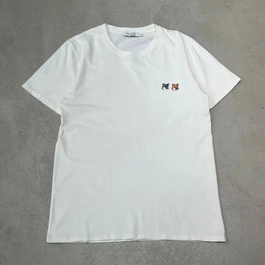 [BUNJANG] Maison Kitsuné Double Fox Short Sleeve T-Shirt / 메종키츠네 더블 폭스 반팔