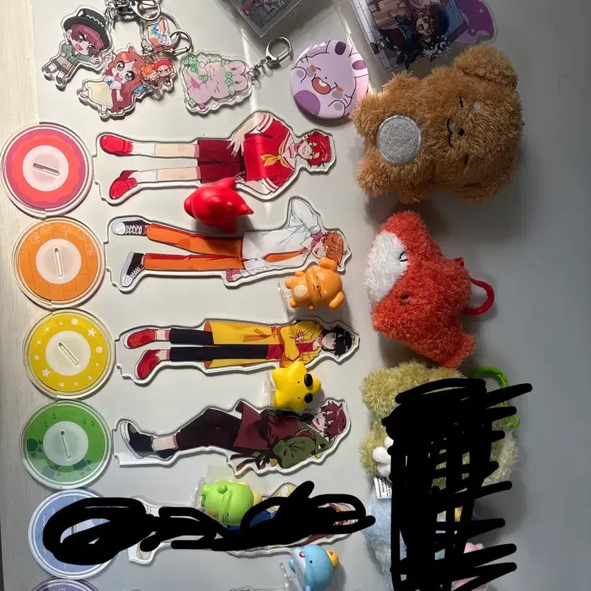 [BUNJANG] Pixelberry Bundle Set Figures &amp; Keyring / 픽셀리 굿즈 일괄