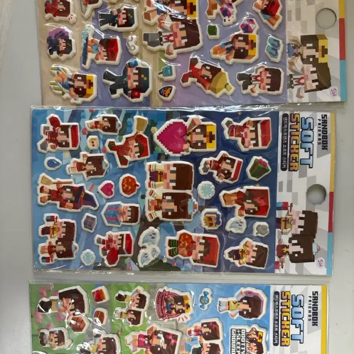 [BUNJANG] Pixelberry Bundle Set Figures &amp; Keyring / 픽셀리 굿즈 일괄