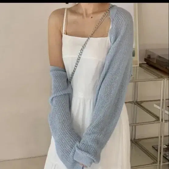 [BUNJANG] White Sleeveless Long Dress / 흰 나시 롱원피스