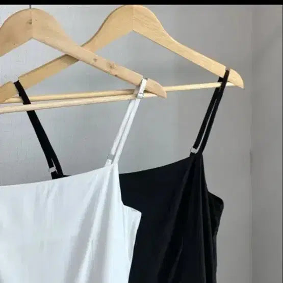 [BUNJANG] White Sleeveless Long Dress / 흰 나시 롱원피스