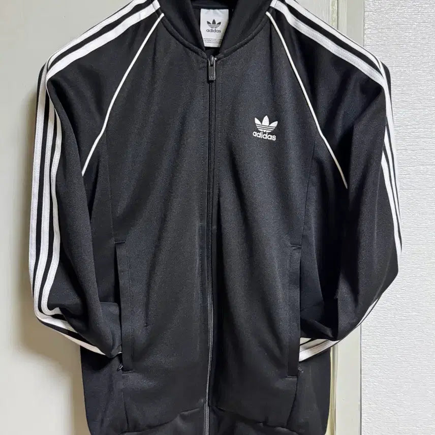 [BUNJANG] Adidas Superstar Track Top Black S / 아디다스 슈퍼스타 트랙탑 블랙 S