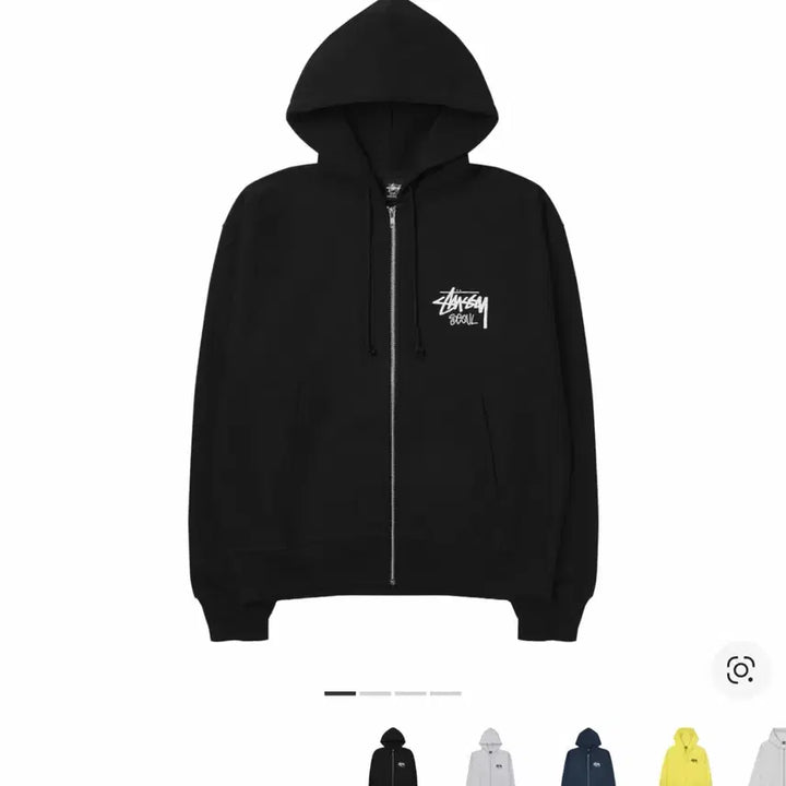 [BUNJANG] Stussy Seoul Zip-Up Hoodie L / 스투시 서울 후드집업 L