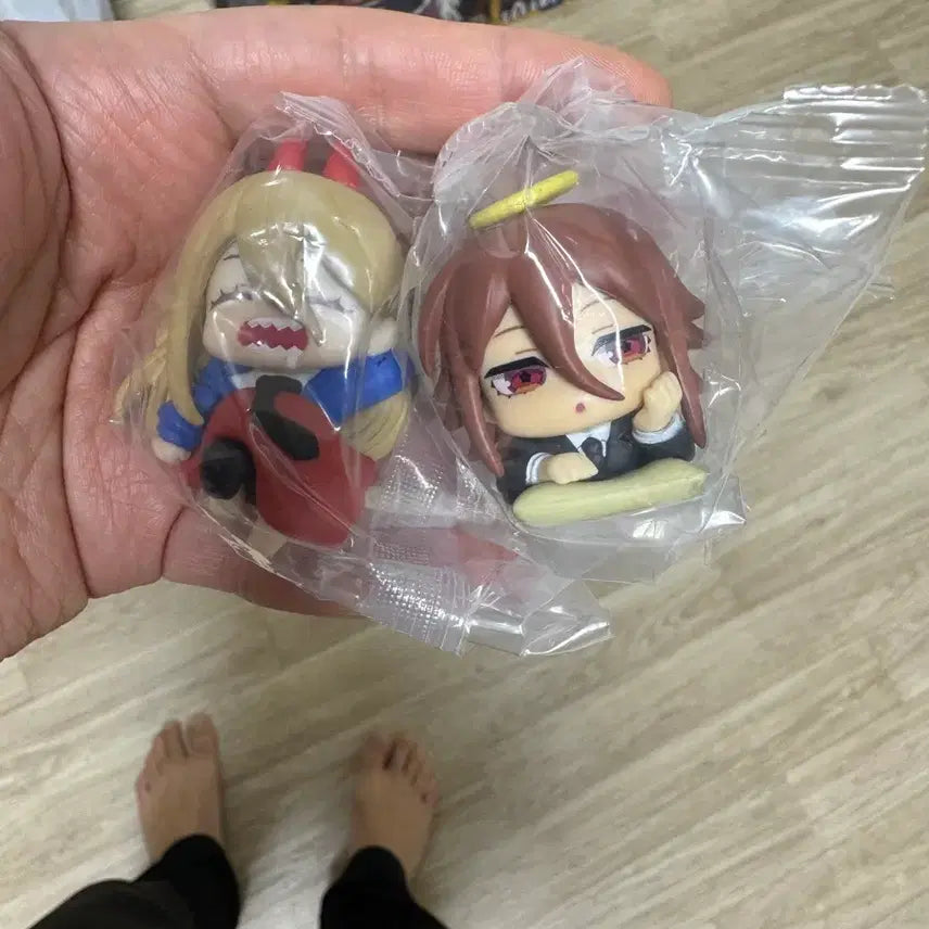 [BUNJANG] Chainsaw Man Angel Devil &amp; Power Gacha Figure Bundle Set / 체인소맨 가챠 천사의악마 파워 일괄로팝니다