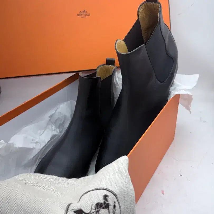 [BUNJANG] Hermès Leather Boots Size 39.5 / 정품)에르메스부츠39 1/2