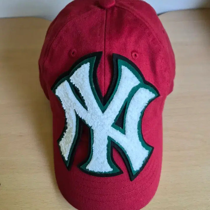 [BUNJANG] MLB NY Logo Red Baseball Cap / mlb모자