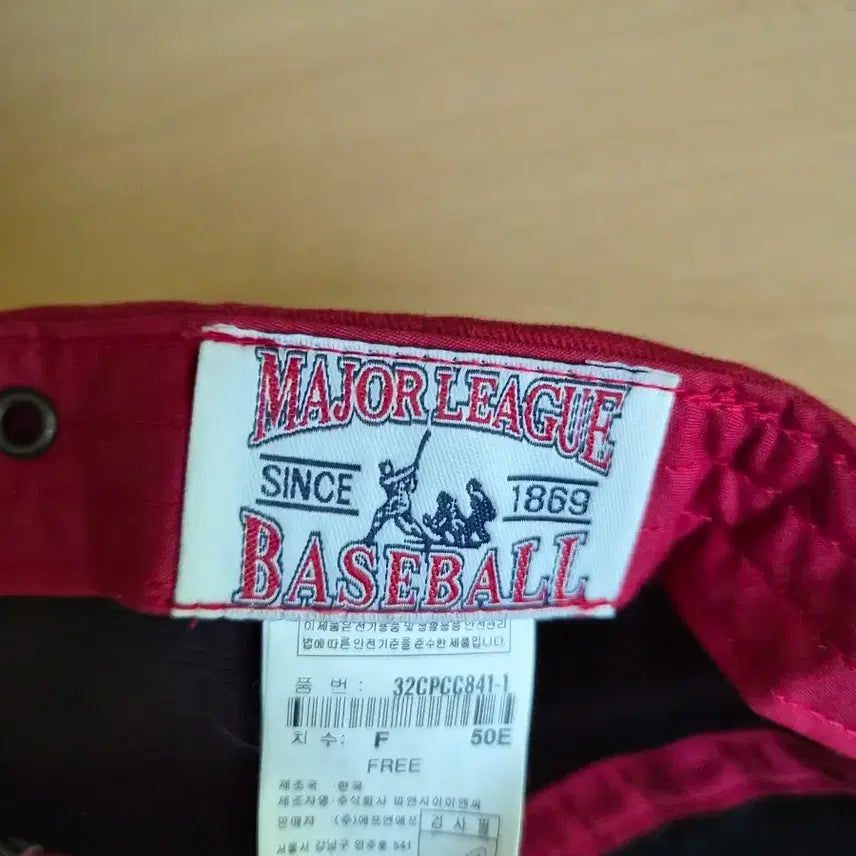 [BUNJANG] MLB NY Logo Red Baseball Cap / mlb모자